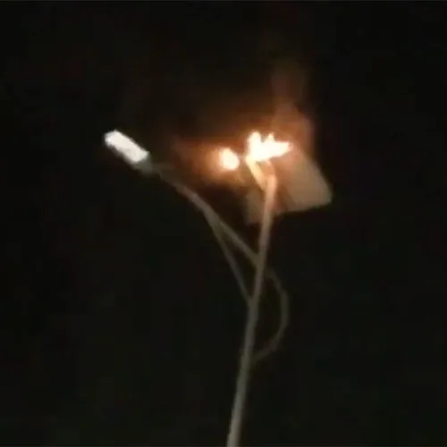 Solar batteries are on fire