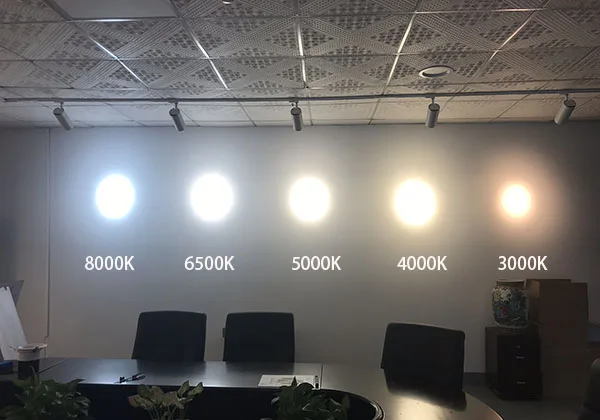 Various CCT (correlated color temperature)