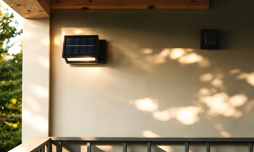 Do solar lights work on a covered porch